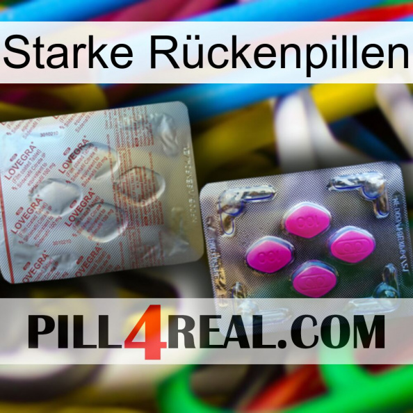 Starke Rückenpillen 38